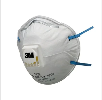 3M adembescherming stofmasker FFP2<br><span class='title2'>FFP2 met ventiel</span>