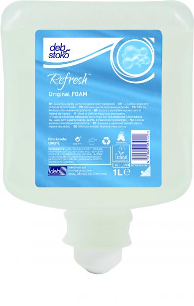 Deb Stoko Refresh Original Foam zeep<br><span class='title2'>handzeep deb</span>
