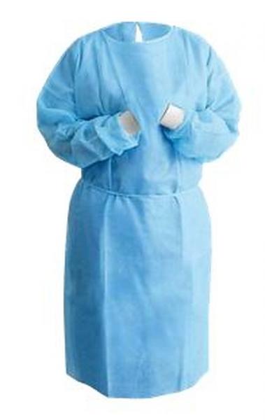 Isolatieschort-medisch schort<br><span class='title2'>schort lange mouw medisch</span>